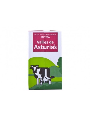 LECHE VALLES DE ASTURIAS ENTERA 1LT