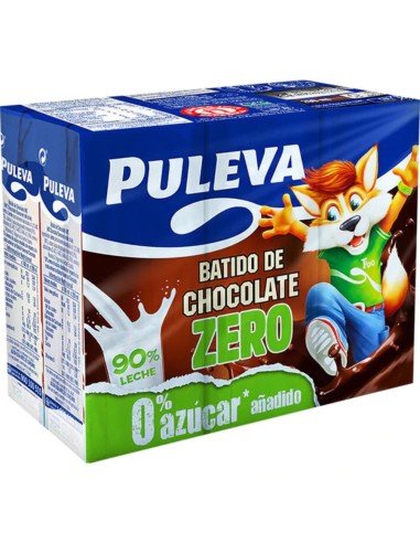 BATIDO PULEVA CACAO ZERO AZ MINI BRIK PA