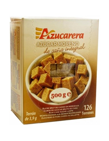 AZUCAR MORENO TERRONES CAJA 500  GRS