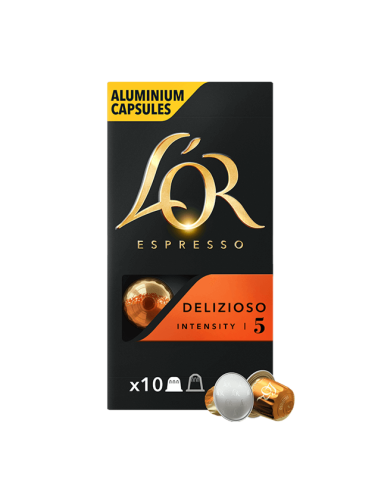 CAFE L`OR CAPSULAS DELIZIOSO 10 UND