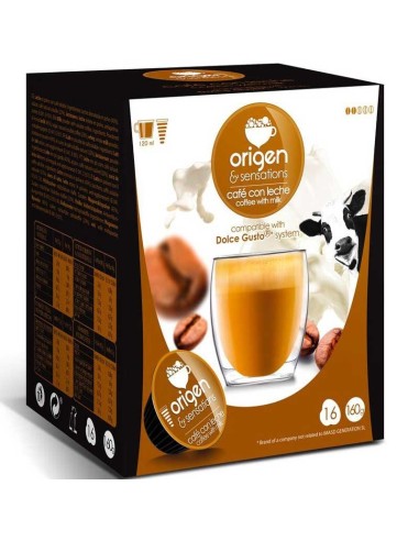 CAFE ORIGEN CAPSULA (D.GUSTO) CAFE CON L