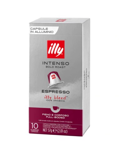 CAFE ILLY CAPSULA (NESPRESSO) INTENSO 10