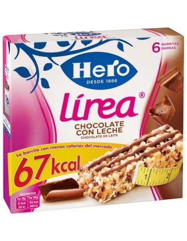 BARRITAS CORNY 0% LINEA CHOCO LECHE 6UND