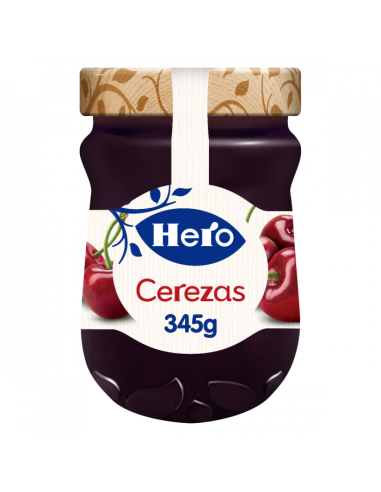 CONFITURA HERO CEREZA TARRO 340 GR.