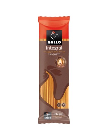 PASTA GALLO INTEGRAL SPAGUETTI 450 GRS