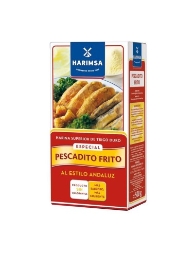 HARINA PESCADITO FRITO HARIMSA 500 GRS