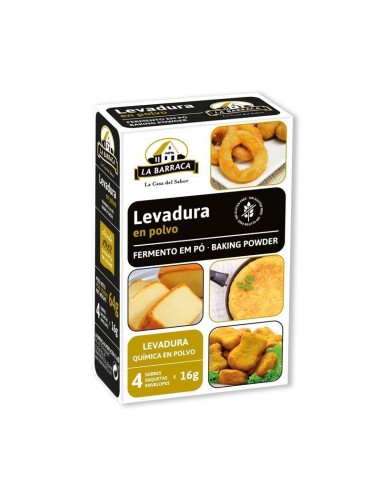 LEVADURA EN POLVO LA BARRACA 4 SOBRES