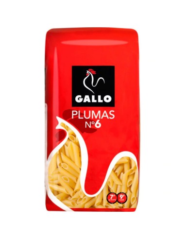 PASTA GALLO MACARRONES 6 450 GRS