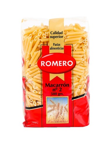 PASTA ROMERO MACARRONES 500 GRS.