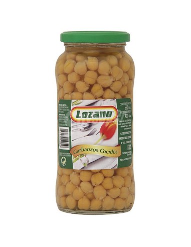 GARBANZOS LOZANO TARRO 560 GRS.