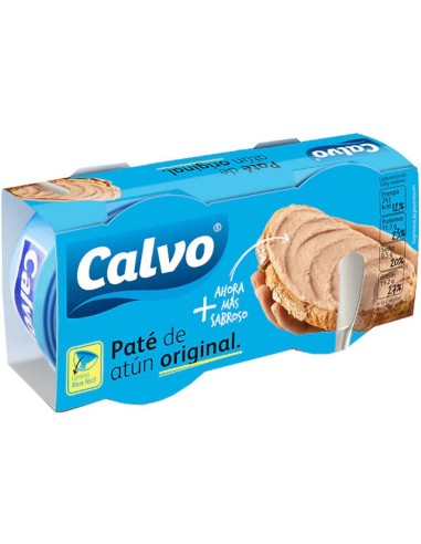 PATE CALVO ATUN ACEITE PK-2 RO-80