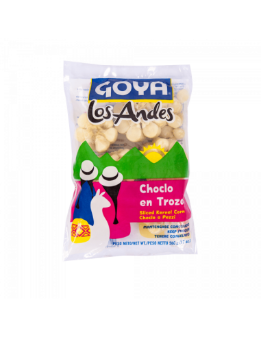 CHOCLO EN TROZOS GOYA CONGELADO FUNDA 500 GR 