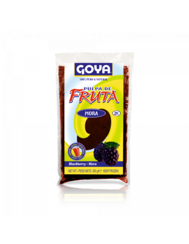 PULPA DE MORA GOYA FUNDA 250 GR 