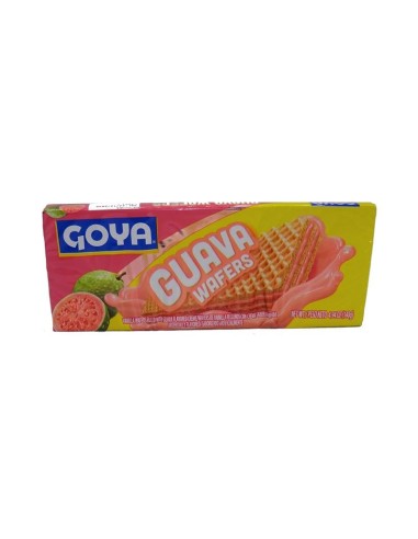 GALLETAS WAFER GUAYABA GOYA FUNDA 140 GR 