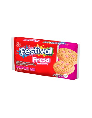 GALLETA FESTIVAL FRESA BOLSA 403 GR