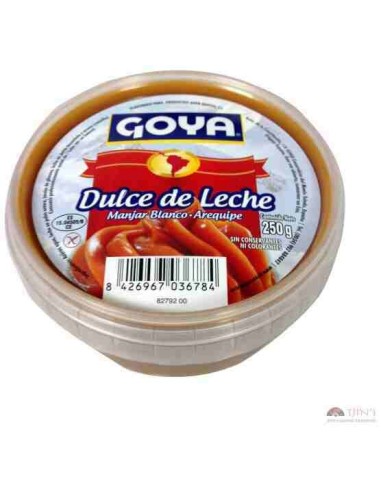 DULCE DE LECHE GOYA TARRINA PLASTICO 250 GR 