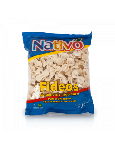 FIDEO LAZO GRANDE NATIVO FUNDA 400 GR 