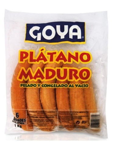 PLATANO MADURO GOYA CONGELADO FUNDA 1 KG 