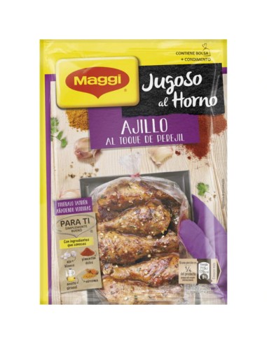 JUGOSO HORNO MAGGI POLLO AJO 36 GRA