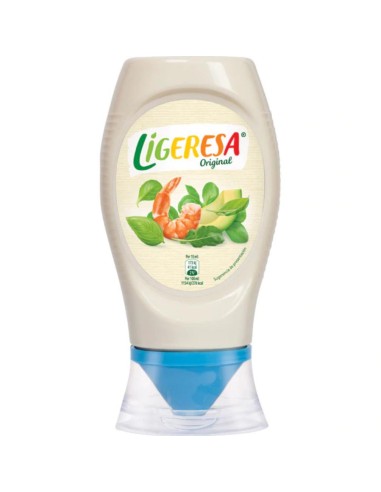 MAYONESA LIGERESA BOCABAJO 225 ML