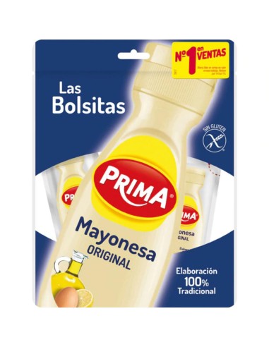 MAYONESA PRIMA BOLSITAS 12 UND.