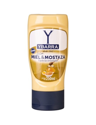 SALSA YBARRA MIEL Y MOSTAZA 250 ML