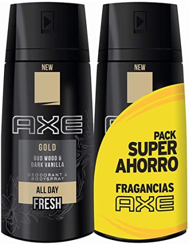 AXE GOLD DUPLO ( DEO 150 ML + COLONIA 100 ML ) 