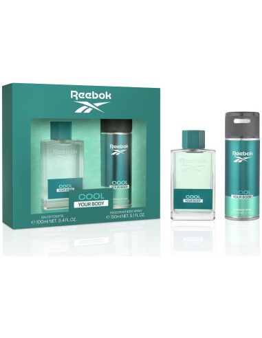 REEBOK COOL MAN COLONIA 100 ML + DEO SPRAY 150 ML