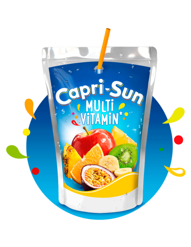 CAPRI SUN MULTIVITAMI BOLSA 200 ML