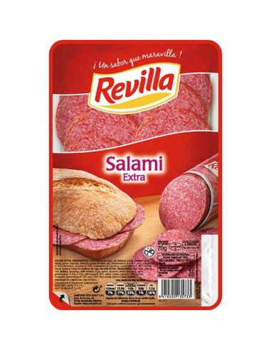 SALAMI LONCHAS REVILLA 85 GRS