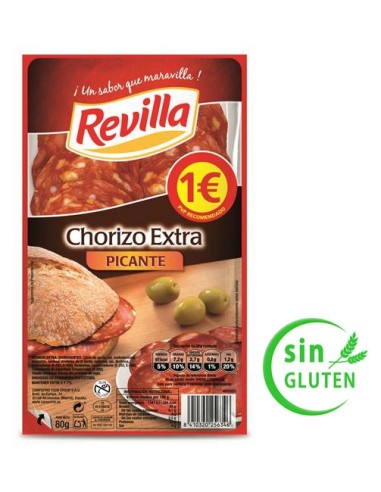 CHORIZO REVILLA PICANTE 65 GR 