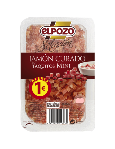 JAMON TAQUITOS ELPOZO 130 GRS