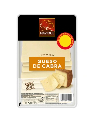 QUESO CABRA SEMI NAVIDUL LONCH. 70G