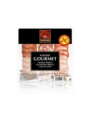 SURTIDO GOURMET NAVIDUL 90 GR.