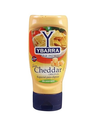 SALSA YBARRA CHEDDAR 300 GR 