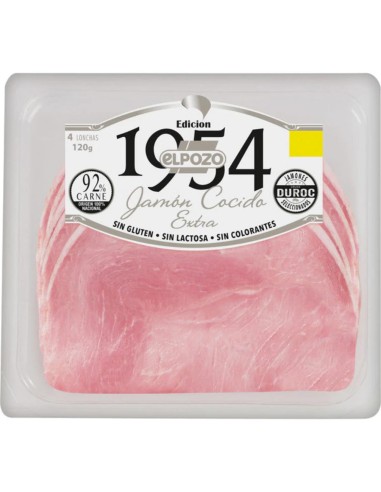 JAMON COCIDO EXTRA ARTESANO 120 GR + 30 GRATIS