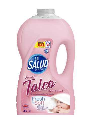 SUAVIZANTE ESENCIA TALCO 2,8 LT 62 CC