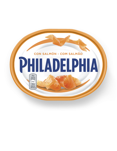 QUESO CREMA PHILADELFIA SALMON 150 GR