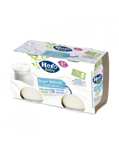 YOGUR HERO NATURAL TARRO 120 GRS X 2 UND