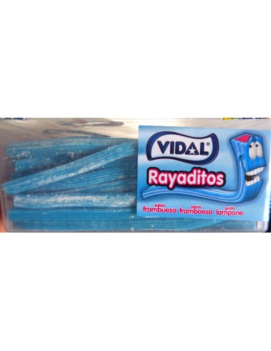 RAYADITOS FRAMBUESA VIDAL TARRINA 290 GR 