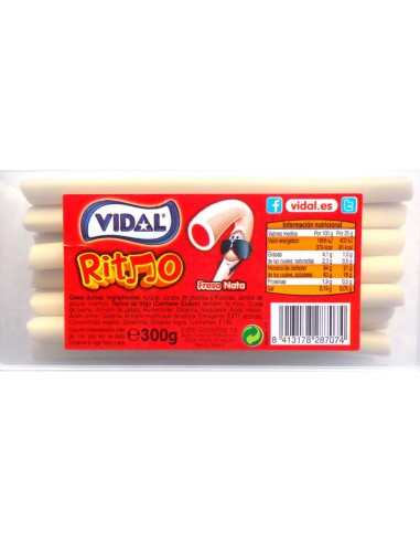 RITMO FRESA Y NATA VIDAL TARRINA 300 GR 