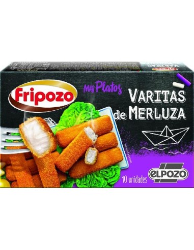 VARITAS DE MERLUZA  10 UNI. FRIPOZO