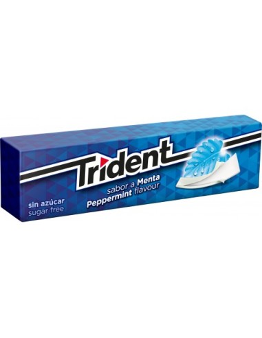 CHICLES TRIDENT STICK MENTA