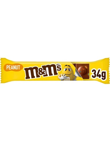 BARRITA M&M´S CACAHUETE 34G