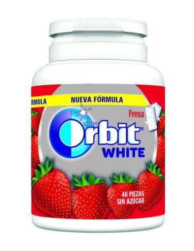 ORBIT BOTE G46 WHITE FRESA SIN AZUCAR