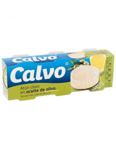 ATUN CALVO ACEITE OLIVA VIRGEN RO-80 PK-