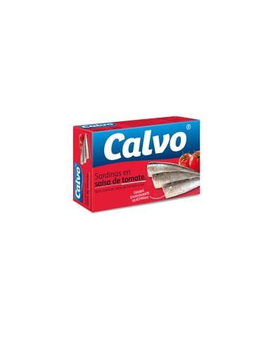 SARDINAS CALVO TOMATE 120 GRS.