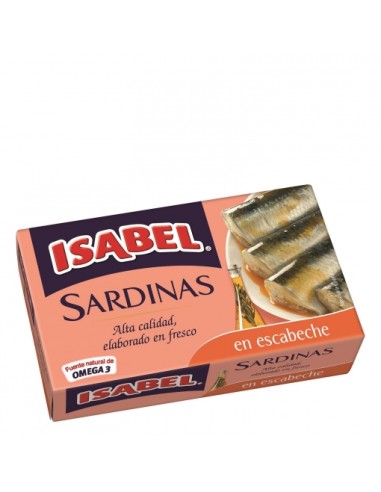 SARDINAS ISABEL ESCABECHE RO-125 115 GRS