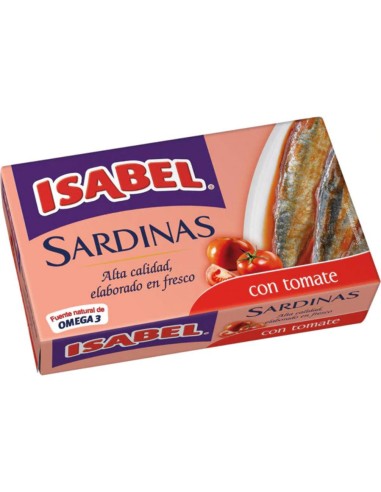 SARDINAS ISABEL TOMATE RO-125 110 GRS