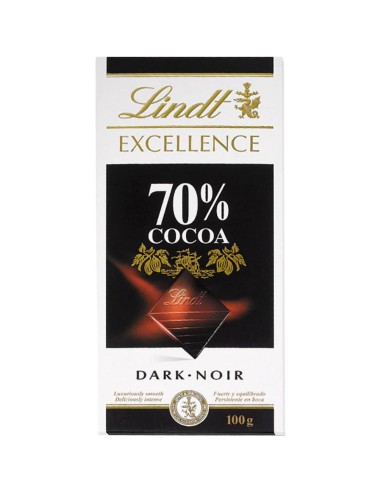 CHCTE. LINDT EXCELL. CACAO 70% 100 GR